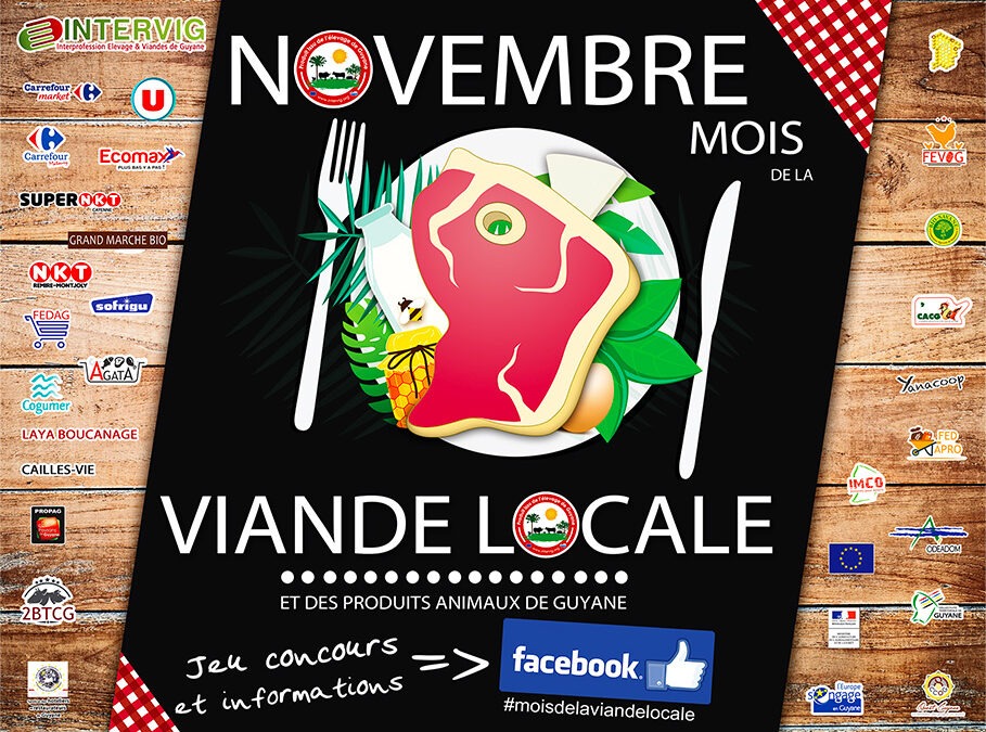 Le mois de la Viande Locale et des produits animaux de Guyane 2018